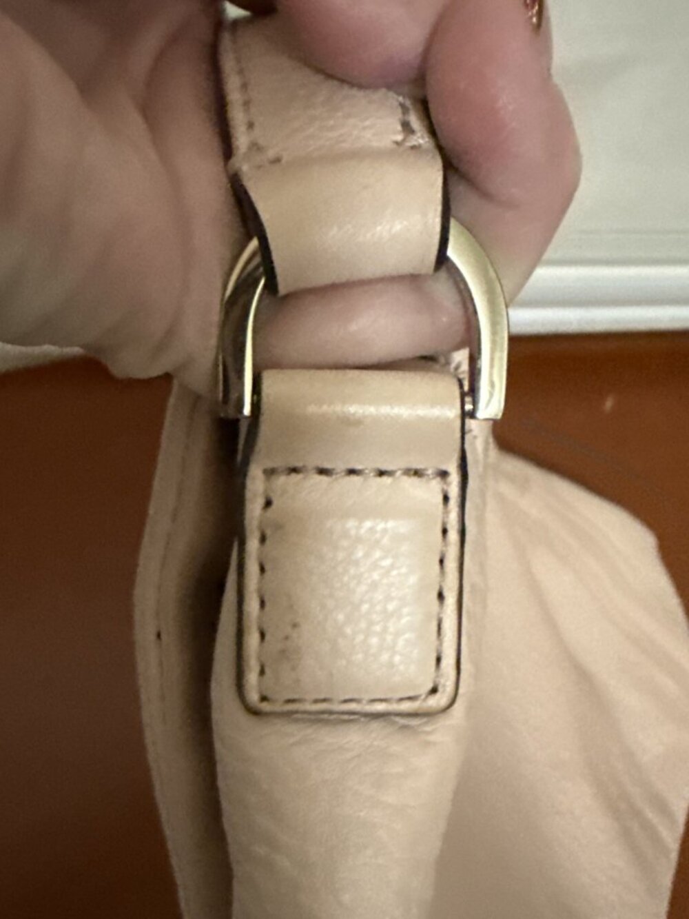 Kate Spade Jackson Street Medium Flap Shoulder Bag Pale Peach Pink? - Picture 14 of 14